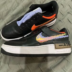 Nike Air Force 1 Pixel Art Swoosh